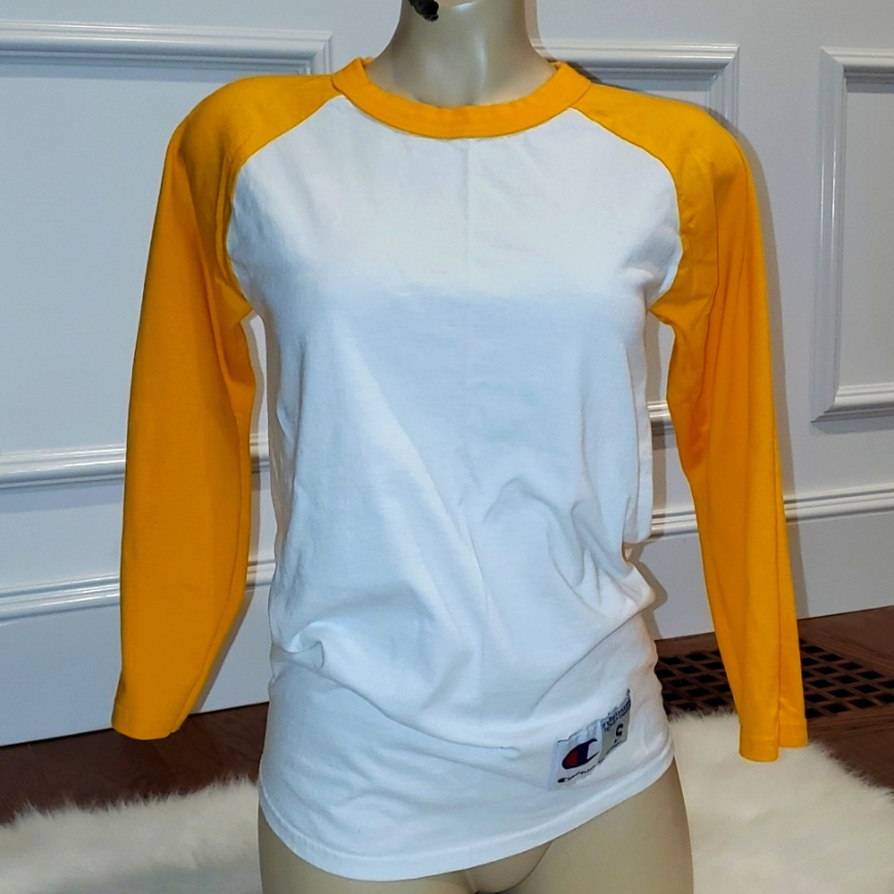 Men's small champion 3/4 tee